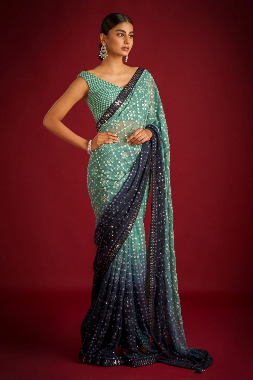 TC 140 Georgette Party Wear Sarees Catalog